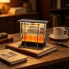 NYC Metro Train Lamp Decorative Underground Train Night Light Warm Glow Desktop Lamp for Kids Bedroom Ambient Lighting