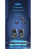 GT010 Wireless Bluetooth Earphone: Clip-On, Large Battery, Vibration, Retractable, with Digital Display for Business Use