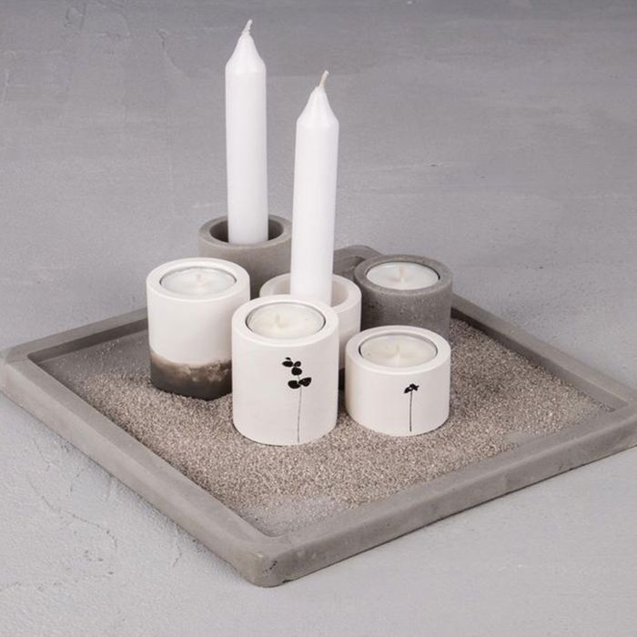 Decorative Mold - RAYHER - Square Decorative Plate - Plastic - 25 Cm X 25 Cm - Easy Demolding