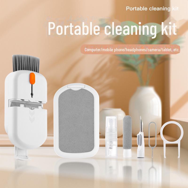 Q20 20-in-1 Digital Multi-Function Cleaning Kit for Computers, Cameras, Keyboards, and Headsets