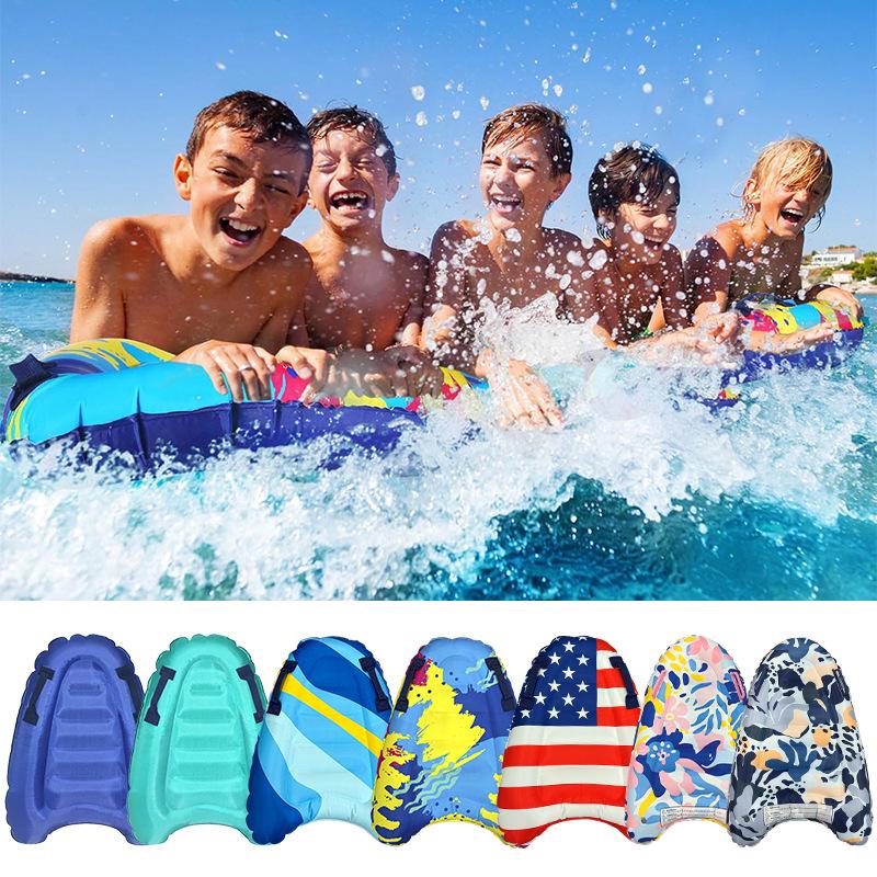 Inflatable Eco-friendly PVC Children's Water Ski Board with Handle