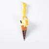 Fruit Flavored Realistic Dessert Pendan Cute Food Shaped Keyring Ice Cream Keychain  Women