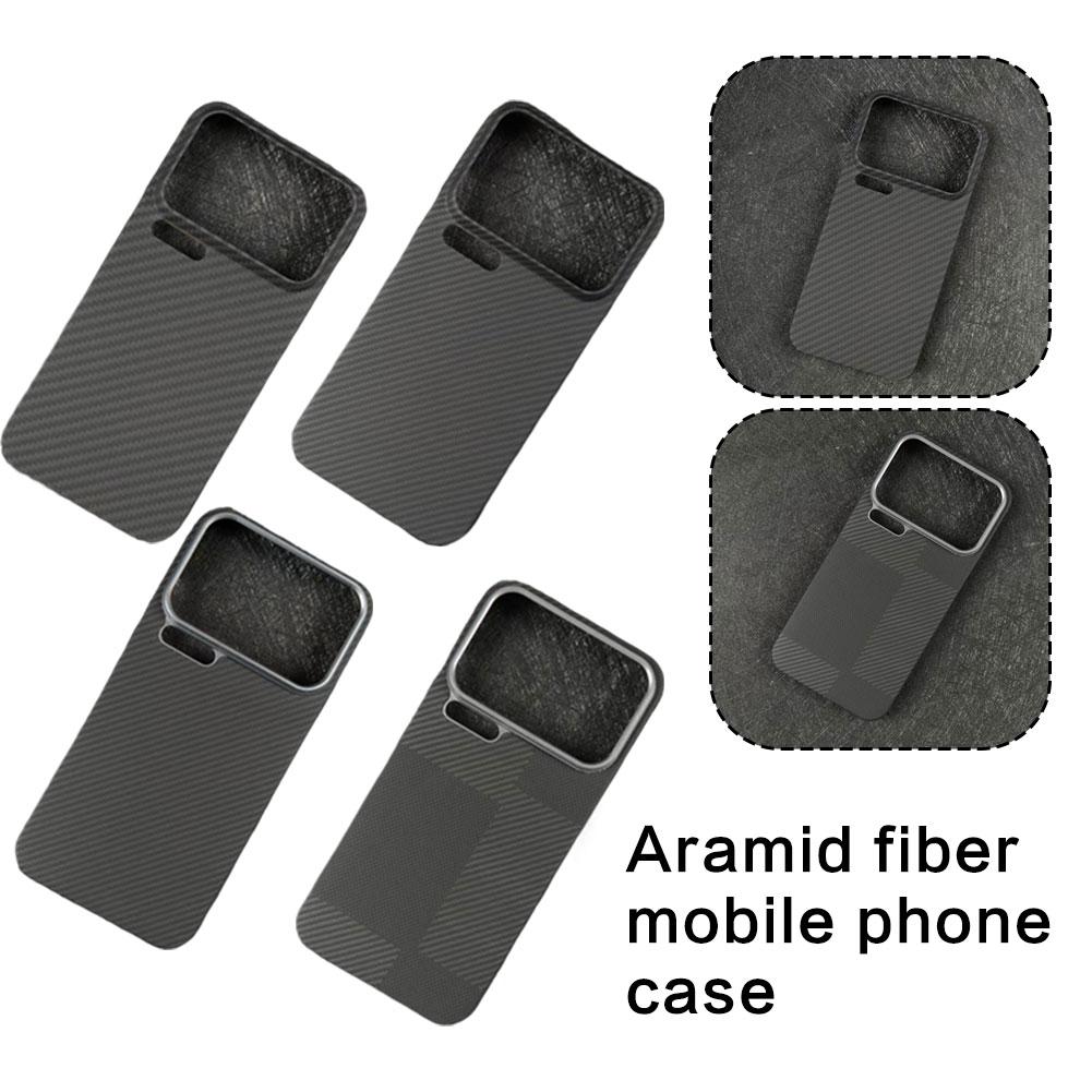 Luxury Aramid Carbon Fiber Magnetic Case For Xiaomi 17 Pro/17 Pro Max Matte Thin Phone Shockproof Back Cover Accessories