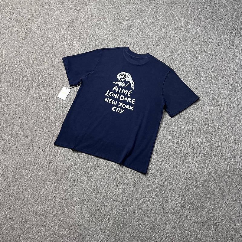 RogueWave America Style Short Sleeve Printing T-Shirt Men's Women's Slim Fit Round Neck Top  Casual Cotton Basic Daily Routine Tee