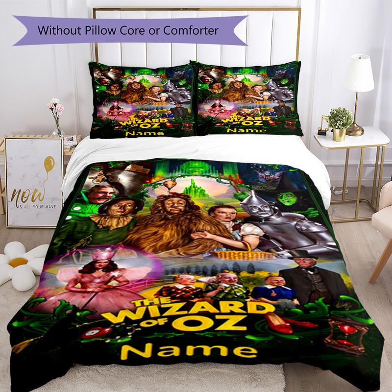 Warner Bros. Films (21) Customize your name Bedding Set Breathable Duvet Cover with Pillowcases Home Decoration Birthday Gift