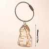 Small Ornaments Cat Fur Storage Pendant Transparent Container Cute Cat Shaped Stylish Keychain Handmade Design DIY Accessories