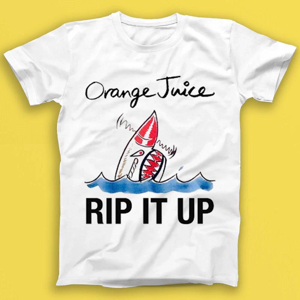 Orange Juice Rip It Up Punk Rock Music Gift Tee Tshirt 1936 XXXL