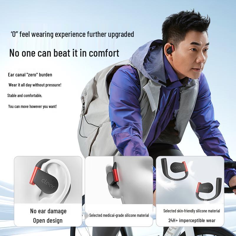 cleer ARC 5 Open-Ear AI Smart Sport Headphones with Dolby Audio