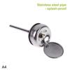 Empty Glass Nail Polish Remover Dispenser Refillable Press Pump Bottle Makeup Manicure Accessories