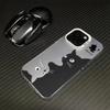 Art black cat is suitable for Apple 16plus mobile phone case 16promax creative 14 new 13pro hard case 12