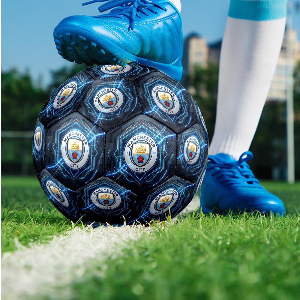 Manchester City Theme soccer ball Size 5 Soccer Ball Soft Touch Professional Training Football for Outdoor Sports
