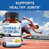 Integratore di olio di pesce Omega 3 con EPA (acido eicosapentaenoico) 650mg 90 capsule