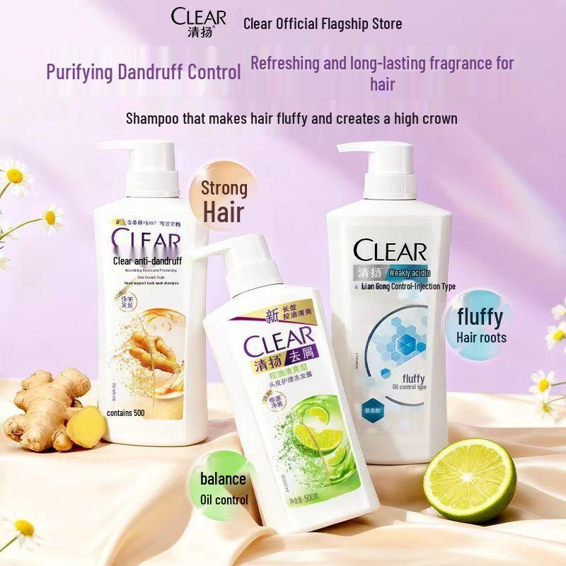 Clear שמפו לקרקפת נגד קשקשים ומחזק
