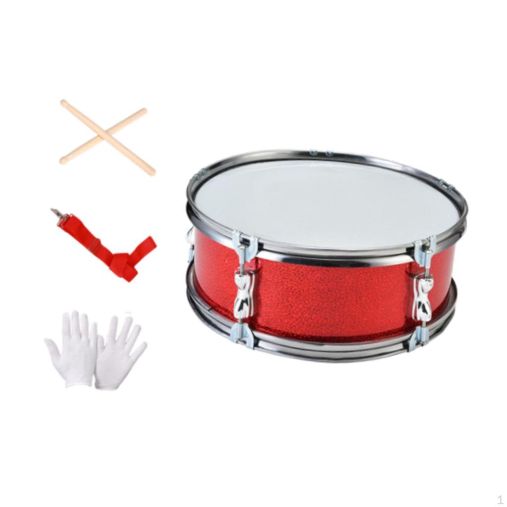 14 In Snare Drum for Music Practice with Accessories All Ages
