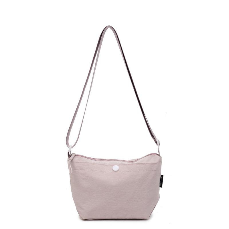 Retro shoulder bag, new small cloth bag, Korean version of commuter canvas bag, mini messenger mobile phone bag, small square bag.