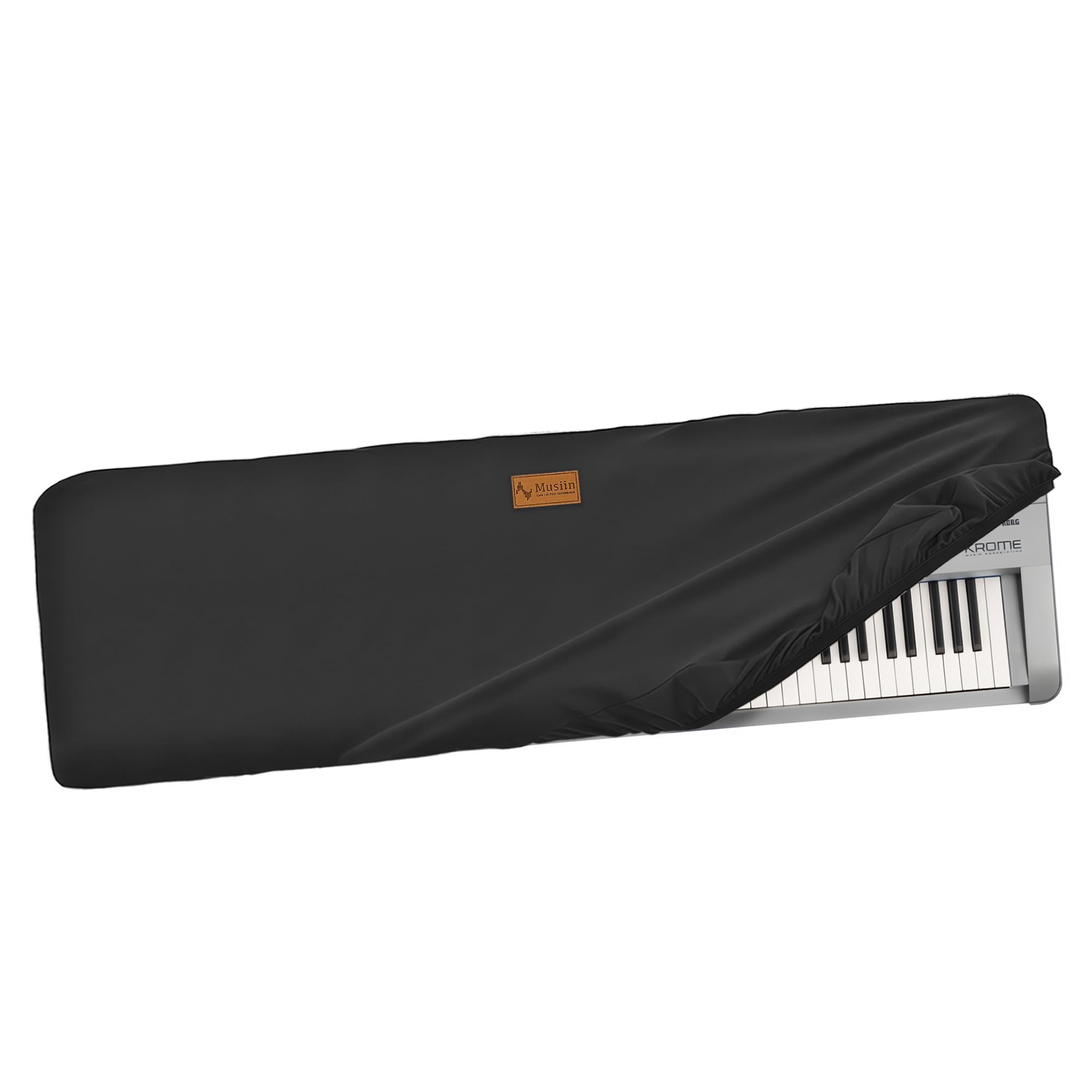 Musiin 88 Keys Premium Piano Keyboard Dust Cover Compatible with KORG KROME 88 KROSS 2-88 KROSS 88MB KROME EX88 and Other 88-Key Synthesizer Protects