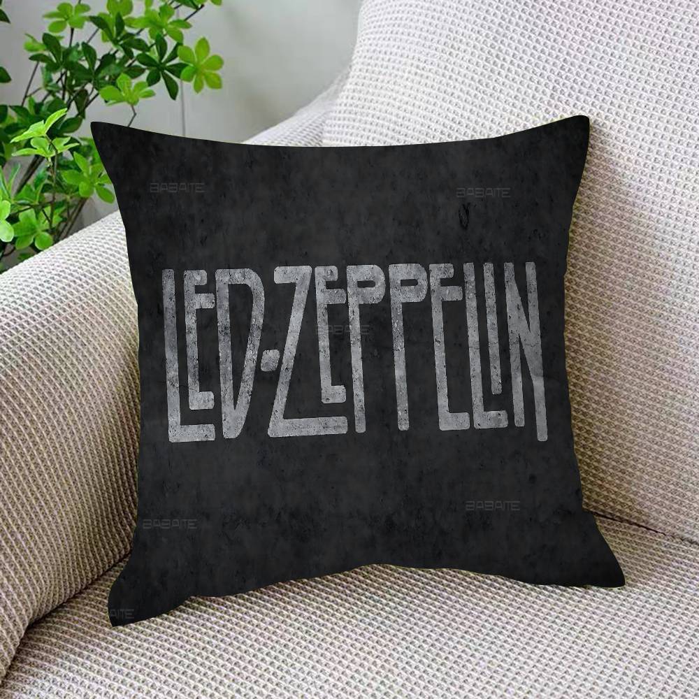 Classic Band L-Led Z-Zeppelin Pillow Cover For Bedroom Room And Living Room Sofa Decorative Cushion Cover