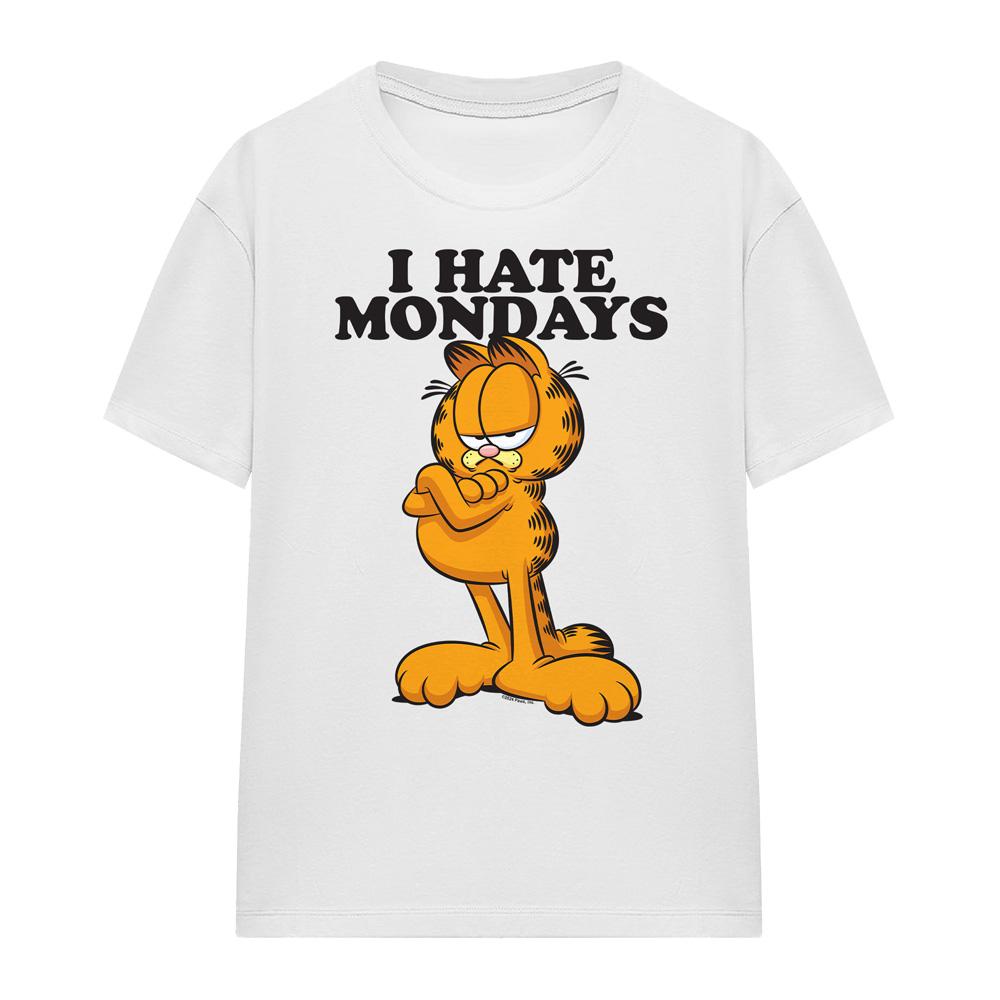 Garfield Unisex Adult I Hate Mondays T-Shirt