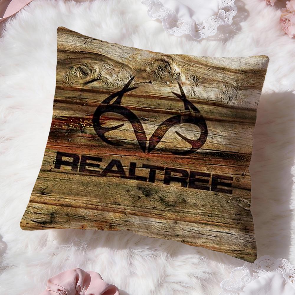 Cool R-Realtree Cushion Cover Premium Comfort Reversible Pillow Cove -Two In One Design for Any Room & Car Interior