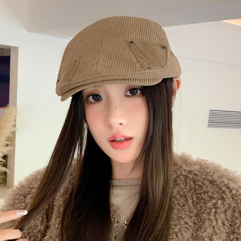 

Модная универсальная шляпа-газета, шляпа-пчела, ретро-берет в британском стиле, подчеркивающий лицо One Size