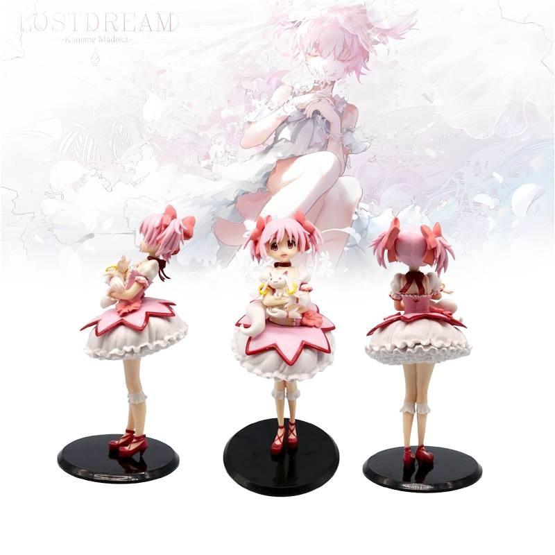 Stunning Puella Magi Madoka Magica Kaname Madoka Pvc Figure 22cm Collectible Model
