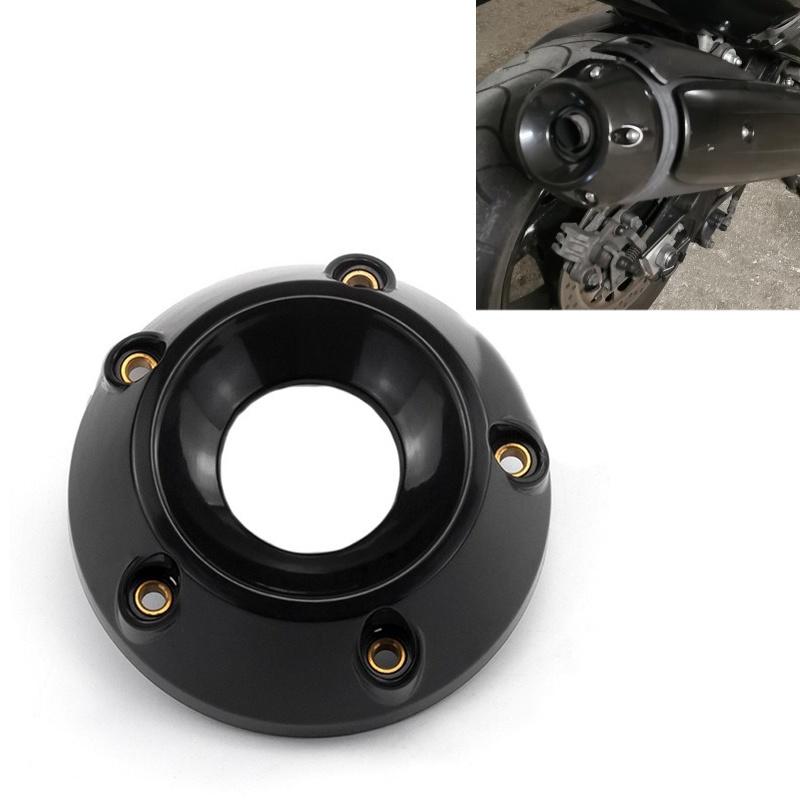 

Теплоизоляционная крышка выхлопной трубы мотоцикла, теплоизоляционная защита для Yamaha TMAX500 530 чёрный