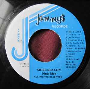 

7inch Record NINJAMAN - More Reality NONE Jammy s Records Jamaica Reggae, Ska & Dub Used