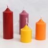 Dinner Plastic Handmade Clay Tools Cake Decoration Cylindrical Candle Mould Church Soap Molds