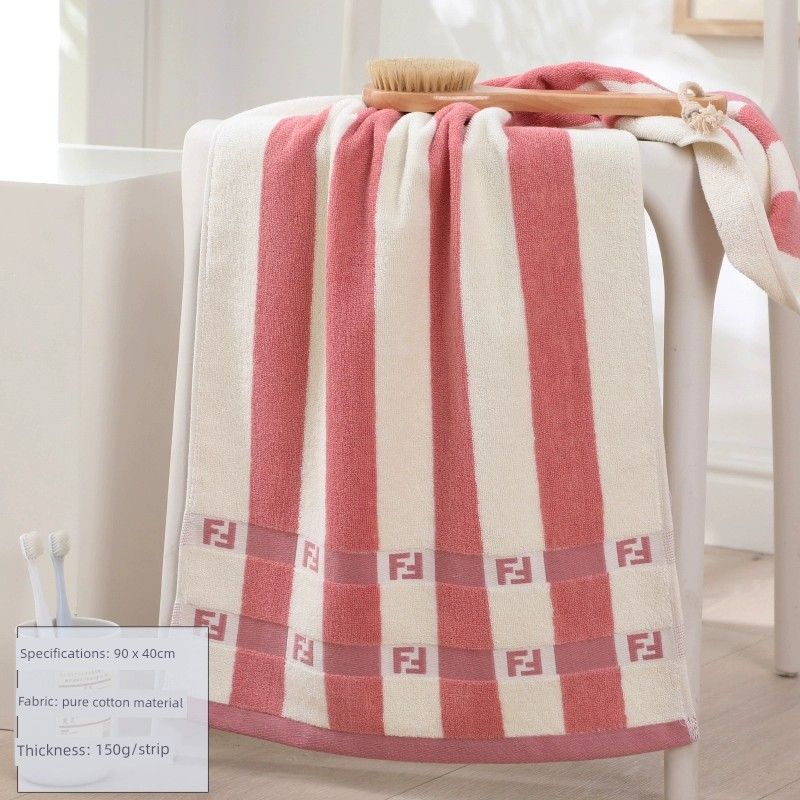 For Home Bath Absorbent Long Sports 100% Cotton Towel