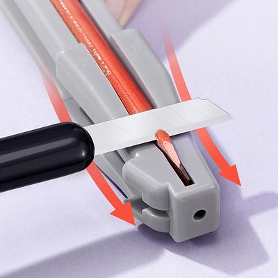 Eyebrow Pencil Sharpener Pen Sharpening Tip Thin Tool For Semi-Permanent Eyebrow Makeup Profiler Pen Makeup Tool Salon Household