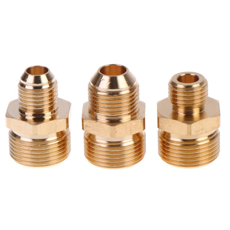 2Pcs Pressure Washer Adapter M22 X 1.5 Male Thread To G1/4 Inch Male Connector Brass Coupling Reducer Hose Connector Adapter For