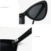 Diopter -0.5 -0.75 To -6.0 Anti-Glare Cat Eye Myopia Sunglasses Women Uv400 Triangle Prescription Spectacles Pc Frame