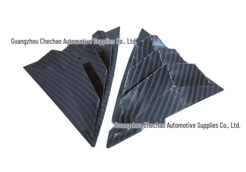 Reiz 05-17 Rear Side Louver Air Vent Mustang Style Triangle Window