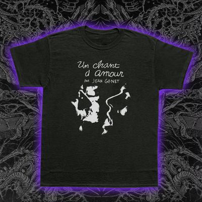 Un Chant d'Amour T-Shirt Jean Genet Cinéma Queer Film d'Art et d'Essai Film S-5XL