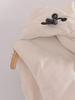 2023 Autumn/Winter Women's Street Fashion Press-glued Color-block Hooded Cotton Vest