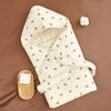 Newborn Wrap Swaddle Cute Simplicity Muslin Swaddle Wrap For Unisex Infant Baby Summer 100% Soft Cotton Baby Swaddle Blanket