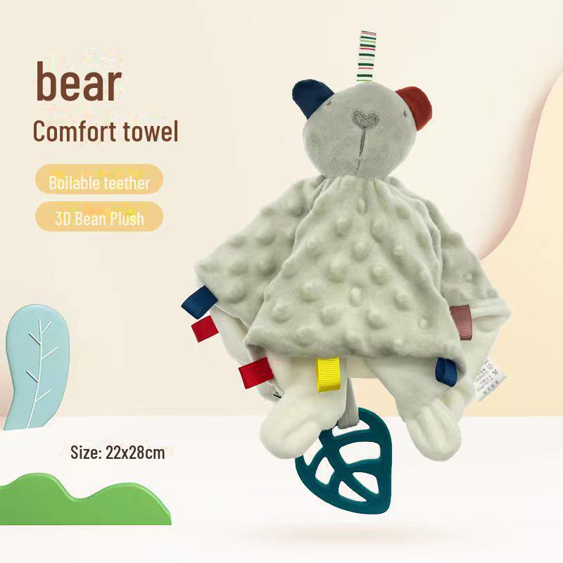 

Трансграничная детская плюшевая игрушка-животное для комфорта, полотенце и кукла для сна As Shown