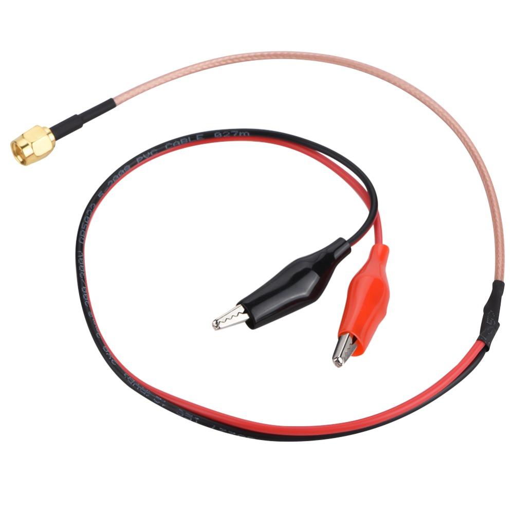 Low Loss Red Black Frequency Cable 50cm Ended Clips Connection Cable Coaxial Cable Equipment Connection