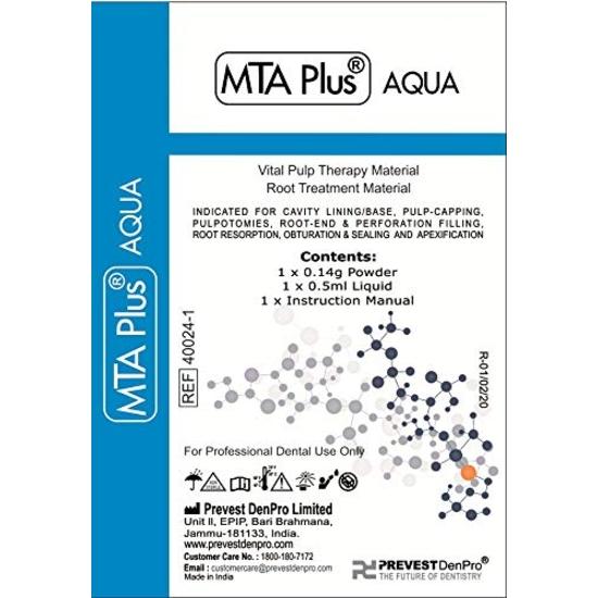 Prevest DenPro MTA Plus Aqua 0.14gm Powder and 0.5ml Liquid