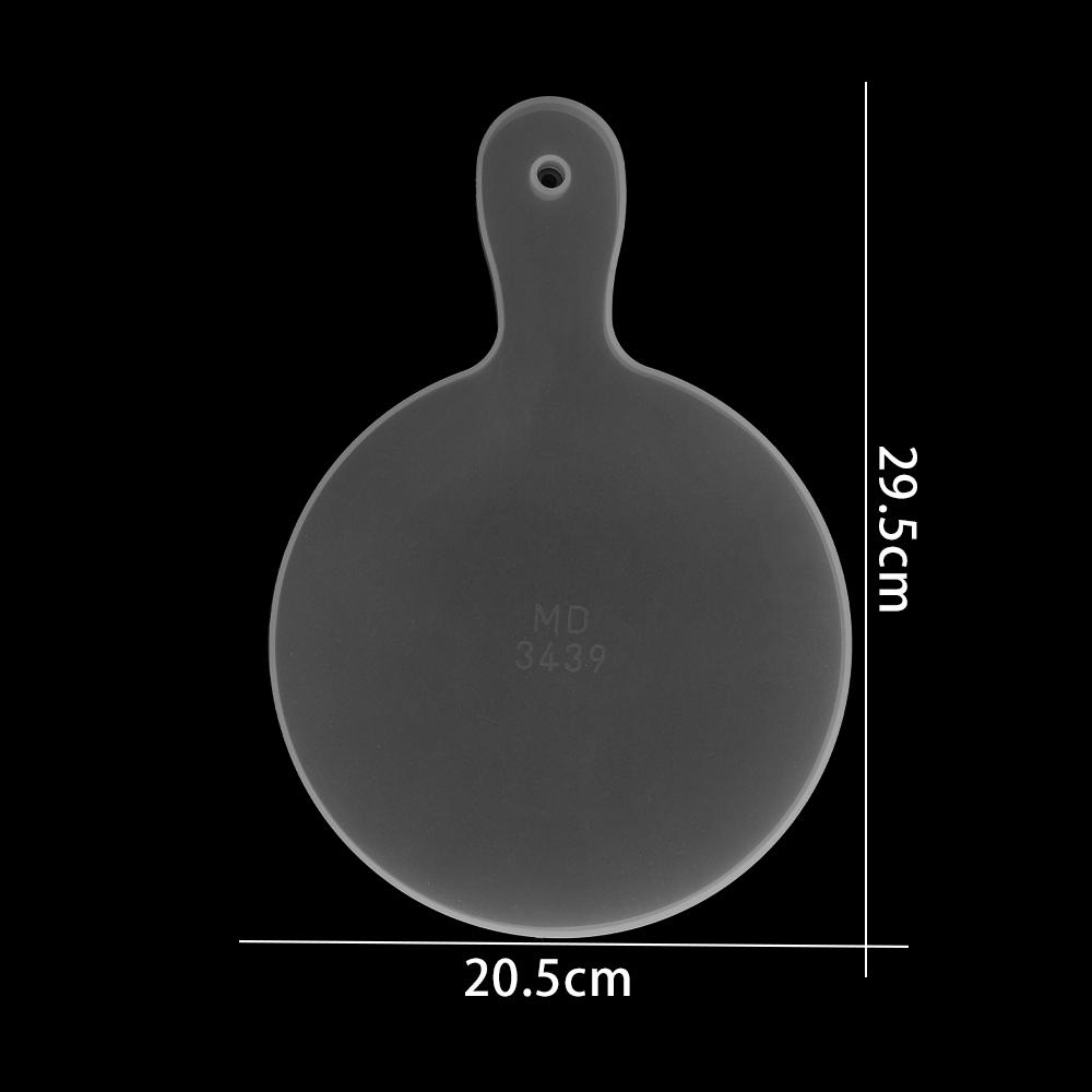 1Pcs Round Resin Mold Coaster Handle Tray Rectangle Silicone Mold Home Table Decoration for DIY Crystal Epoxy Resin Crafts