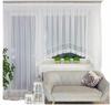 Balkonset, Voile-Vorhänge mit Stickerei 250cm