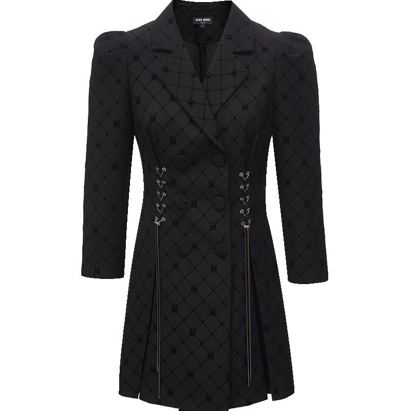 

VEROMODA 2023 Early Autumn A-Line Waist-Cinching Short Dress XS