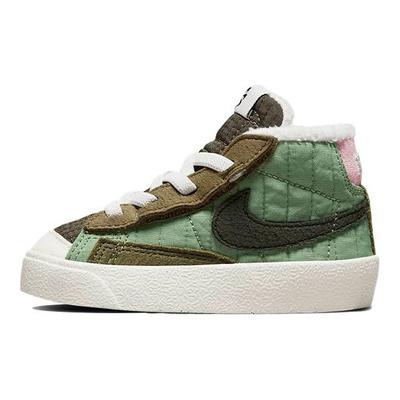 Blazer Mid 77 TD Oil Green Baby Sneakers Segel Mittel-Olive Stahl-Grün DO5218-331