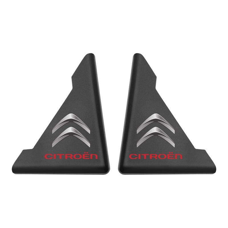 2Pcs Car Door Corner Anti-collision Cover Anti-Scratch Protection Sticker For Citroen C1 C2 C3 Grand C4 Picasso C4L VTS C-ELYSEE