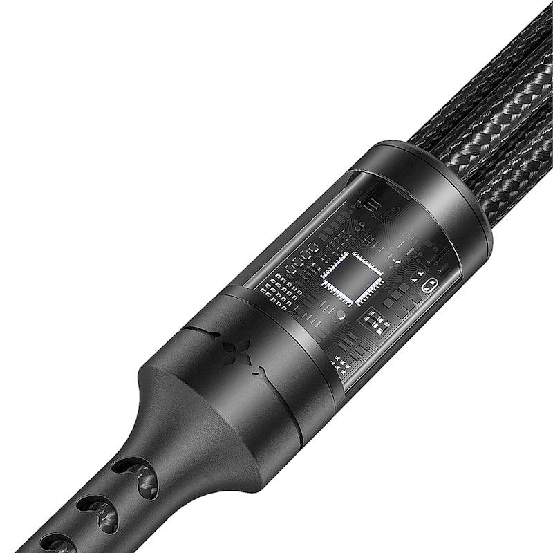 4-in-1 Charging Cable for Apple, Type-C, and Android - 3A Fast Charging Multi-Functional Data Cable