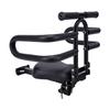 Front Mounted Toddler Bike Seat Guardrail Security Prevents Slipping Spokes Bike Seat Durable Metal Double Frame for