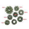 Front Door Eucalyptus Wreath Durable Home Decoration Garland Decor Fall Wreath Outdoor for Party Porch Farmhouse Window Festival