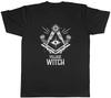 Village Witch Mens T-Shirt Halloween Spooky Witches Gothic Unisex Tee Gift