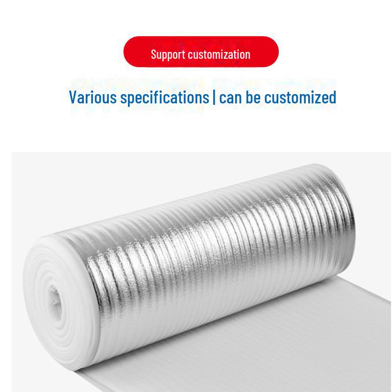 Waterproof Heat-Insulating Pearl Cotton for Pipe, Roof, and Seafood Storage with Antifreeze Aluminized Film