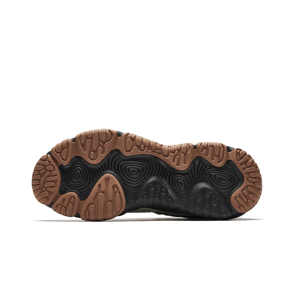 Anta Flowing Fire Retro Fashion Comfortable Versatile Trendy Shock Absorption Lightweight Low-Top Dad Shoes Men sneaker Black Gray 112618853R-3